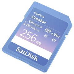 SanDisk Creator SDXC UHS-II Memory Card 256GB 280MB/s